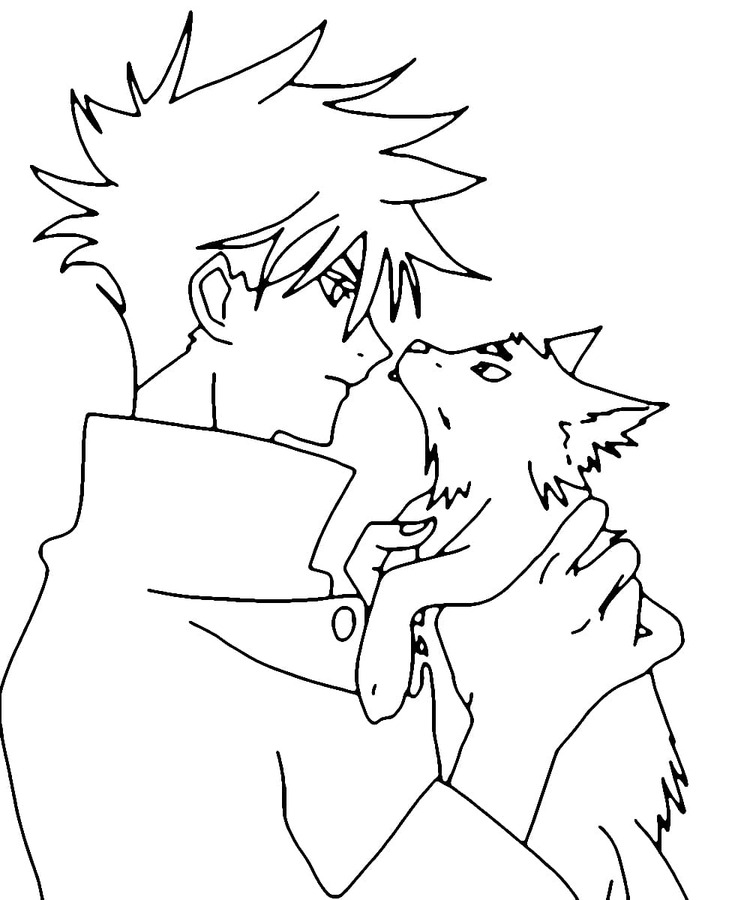 Hình ảnh anime Jujutsu Kaisen Boyama Sayfası