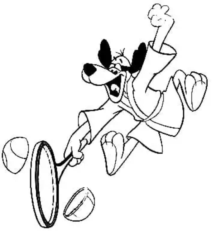 Hong Kong Phooey kolay Çiz Boyama Sayfası