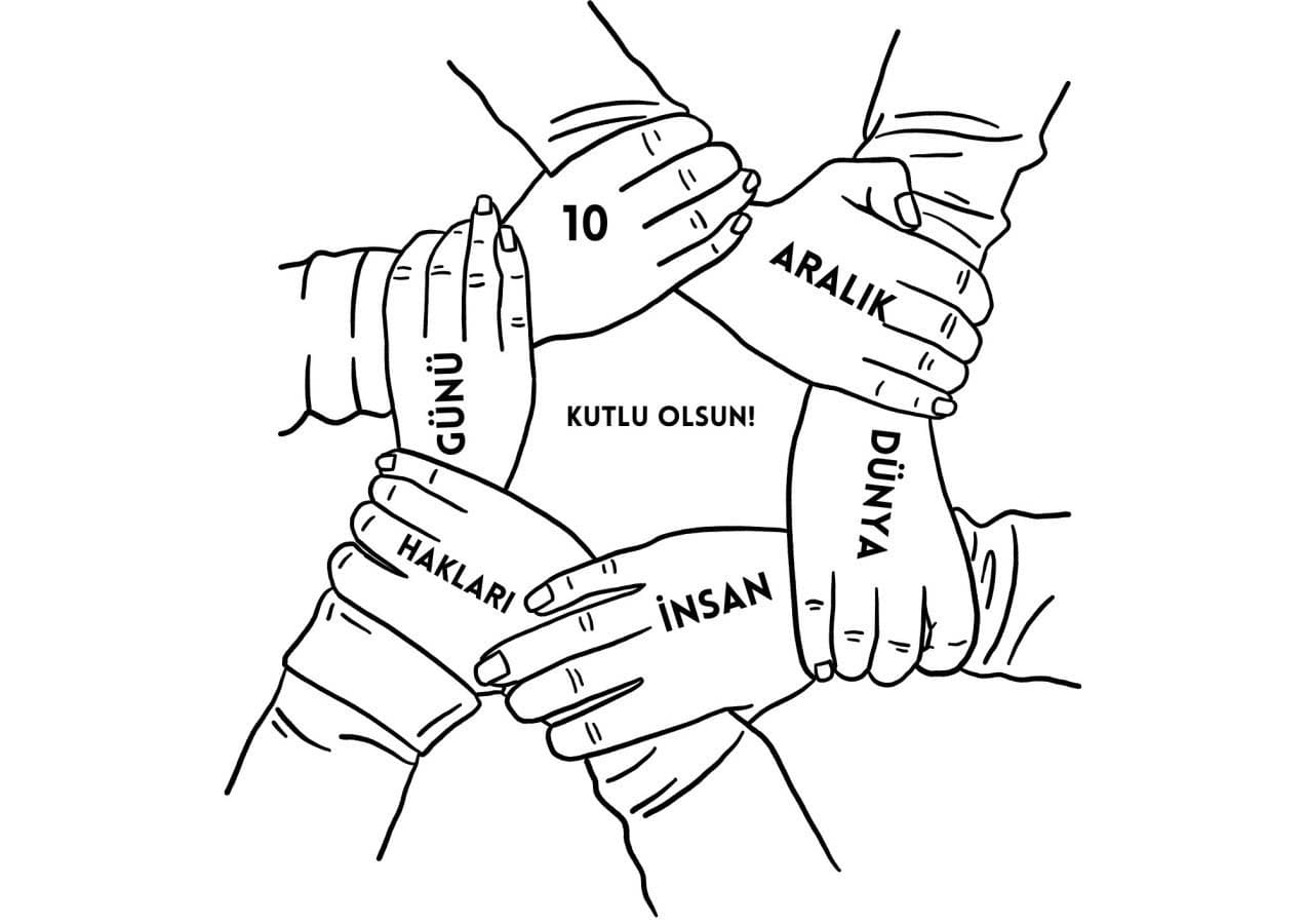 İnsan hakları 4 Boyama Sayfası