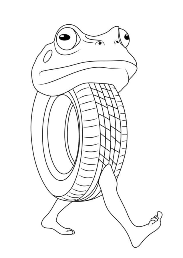 Italian Brainrot Boneca Ambalabu Çizmek Boyama Sayfası