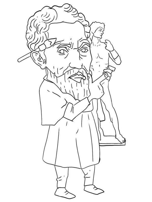 İtalya çocuklar için ücretsiz yazdırılabilir Boyama Sayfası