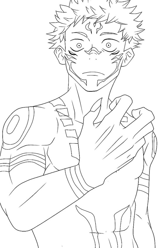 Jujutsu Kaisen kolay Boyama Sayfası