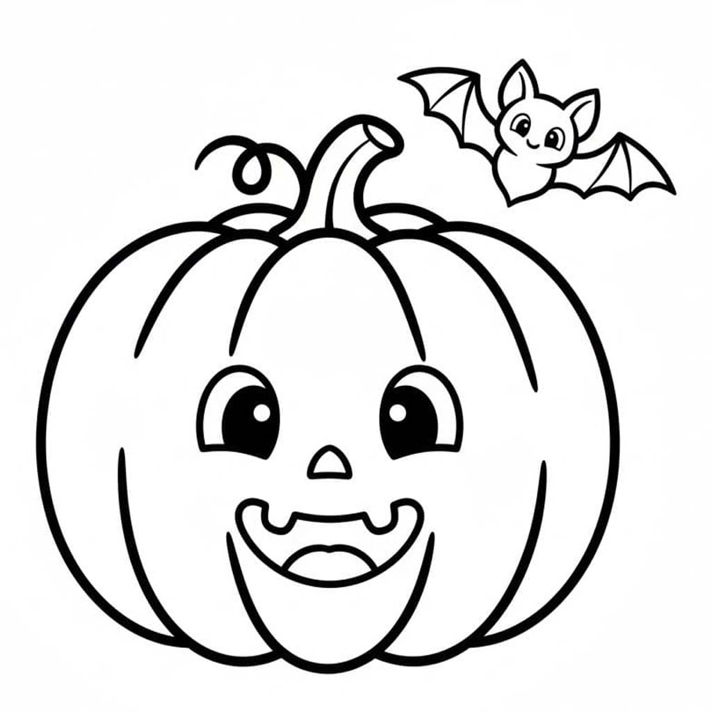 Kabak Yazdırılabilir Boyama Sayfası