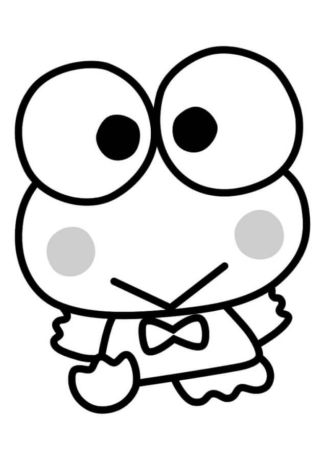 Keroppi Boyama Sayfaları