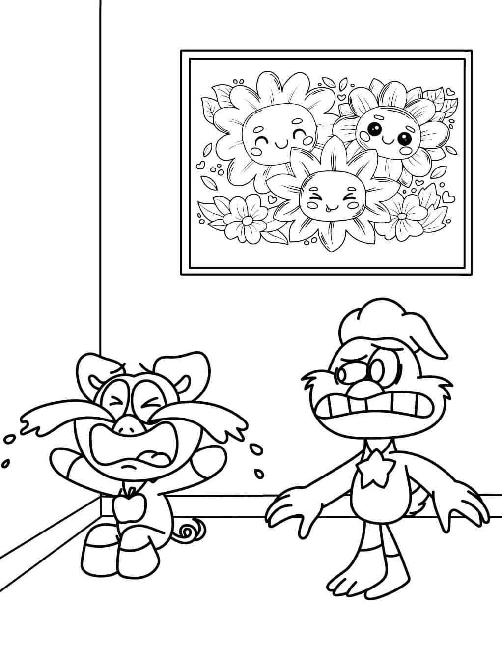 KickinChicken resmini Boyama Sayfası