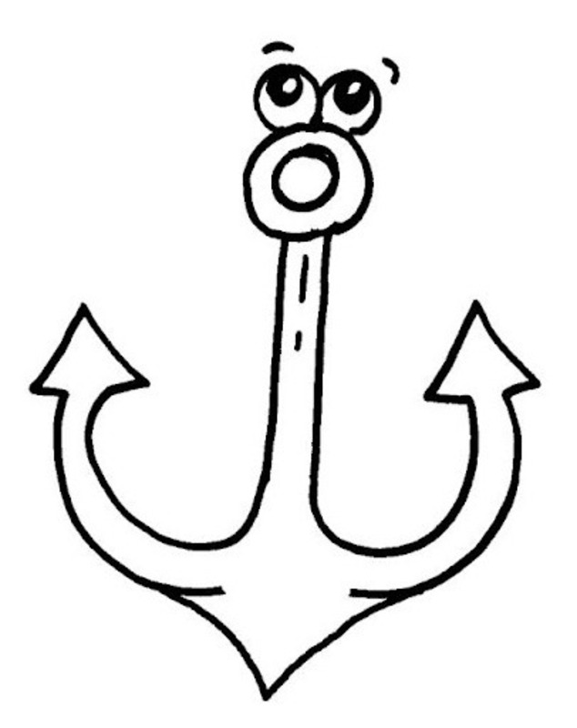 Kolay Çapa resim Boyama Sayfası