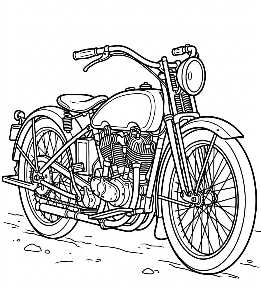 Kolay Harley Davidson Çizim