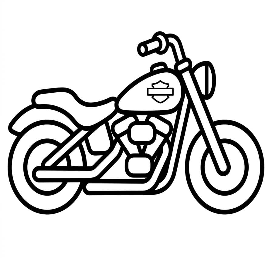 Kolay Harley Davidson resim
