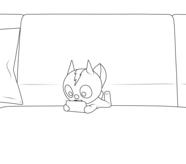 Kolay Miniforce resim Boyama Sayfası