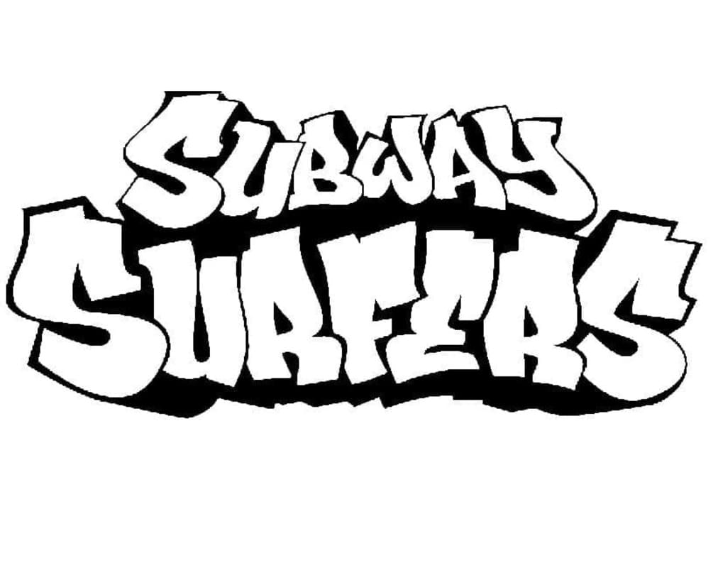 Kolay Subway Surfers Çizim Boyama Sayfası