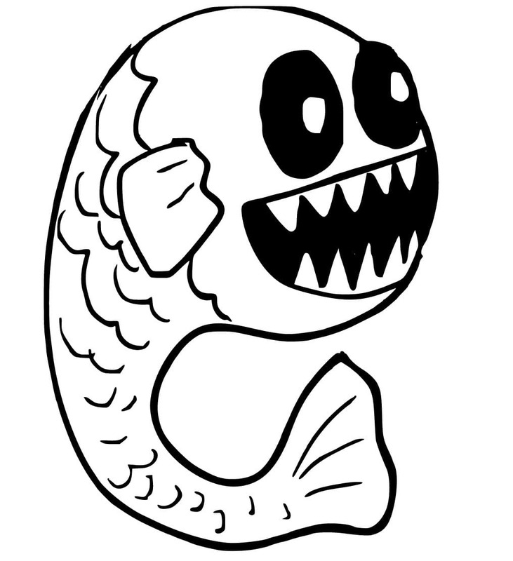 Kolay Zoonomaly Çizim Boyama Sayfası