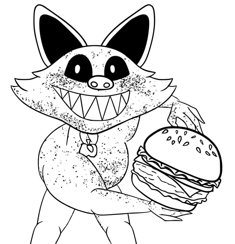 Kolay Zoonomaly Boyama Sayfası