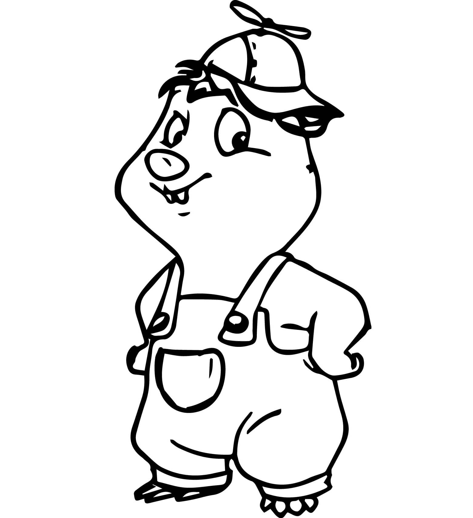 Köstebekgiller 12 Boyama Sayfası