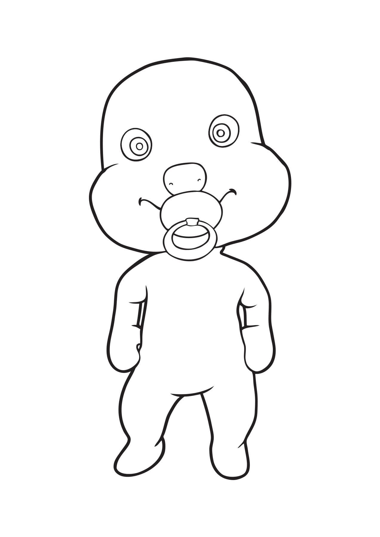 Köstebekgiller 4 Boyama Sayfası