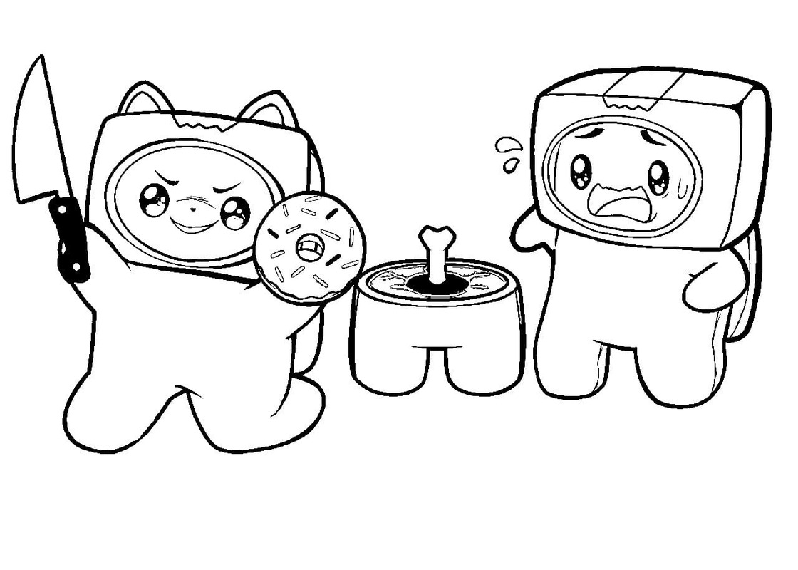 LankyBox ücretsiz Boyama Sayfası