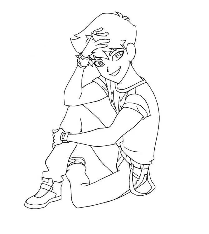 Lolirock Basit Boyama Sayfası