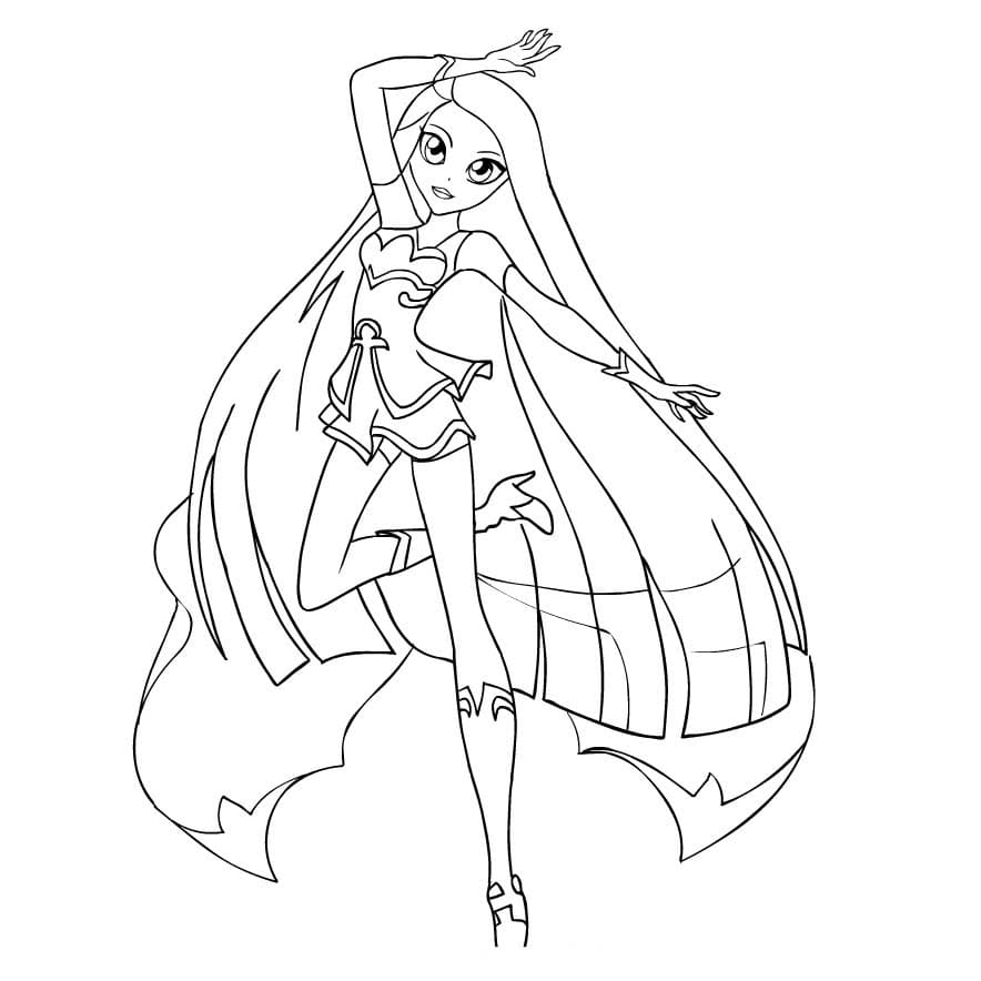 Lolirock Çizim Boyama Sayfası