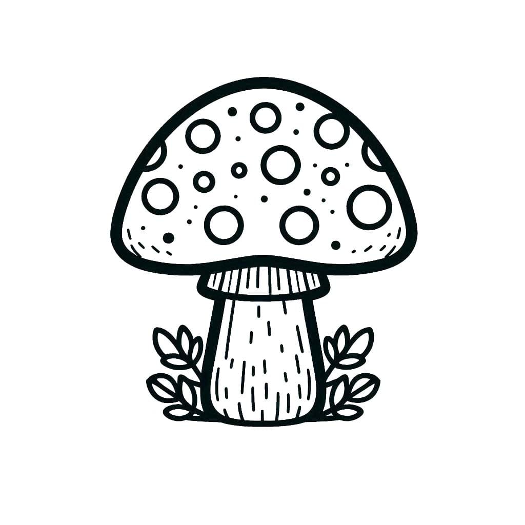 Mantar Ücretsiz yazdırılabilir