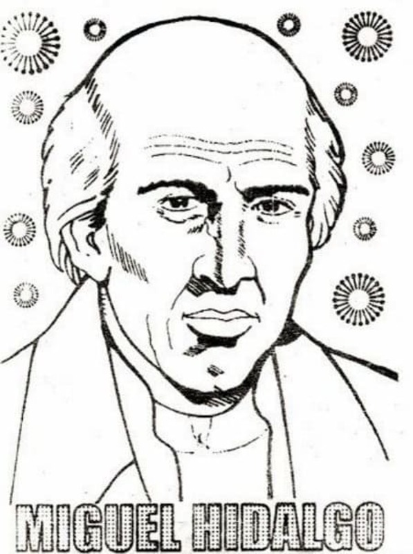 Meksika ücretsiz kolay Boyama Sayfası