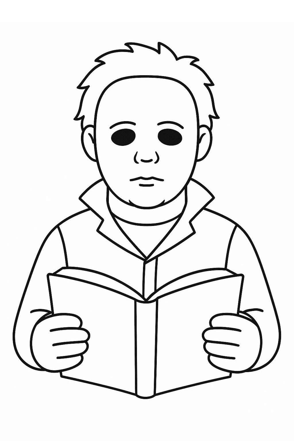 Michael Myers Çizim Boyama Sayfası