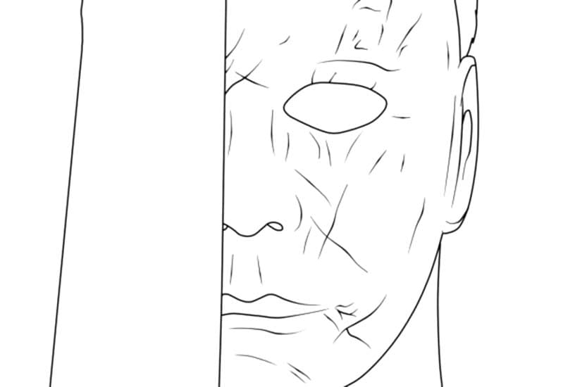 Michael Myers Çizmek Boyama Sayfası