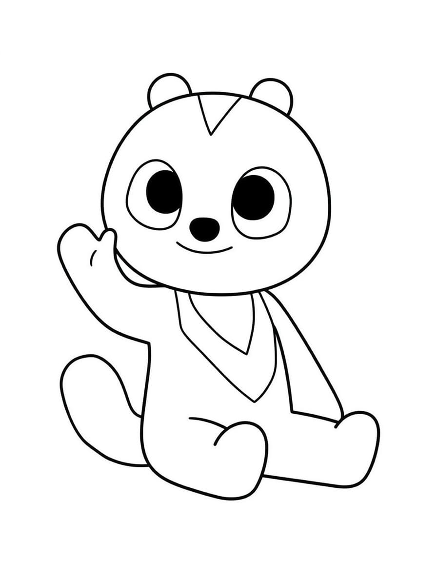 Miniforce Çizim Boyama Sayfası