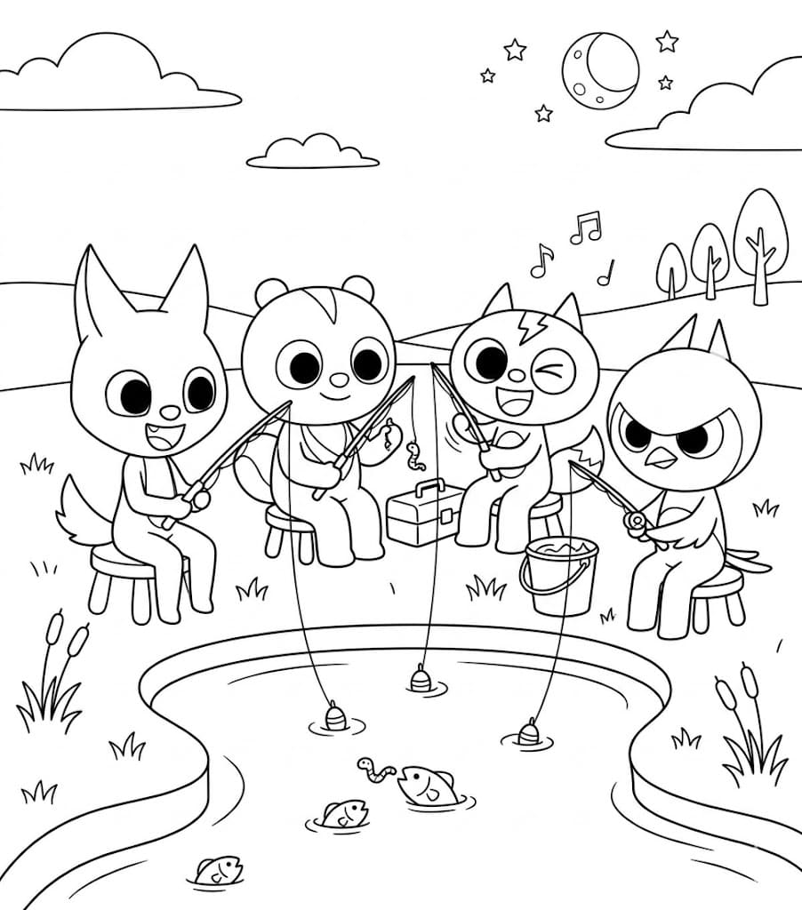 Miniforce Ücretsiz yazdırılabilir Boyama Sayfası