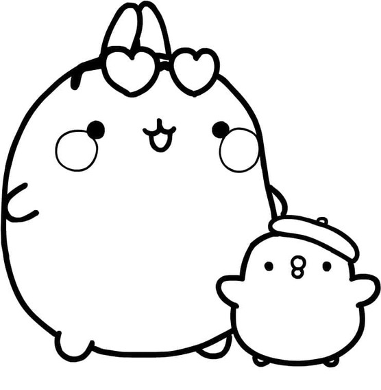 Molang Boyama Sayfaları