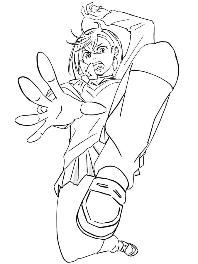 Momo Ayase'yi çiz Boyama Sayfası