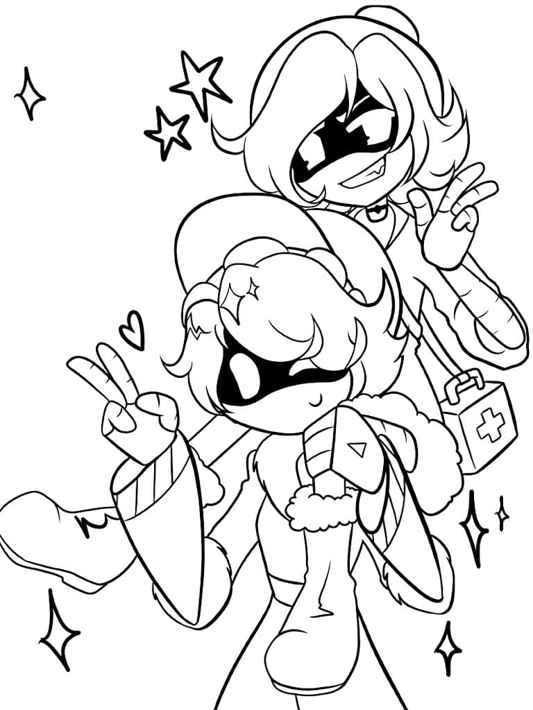 Murder Drones Kolay Boyama Sayfası