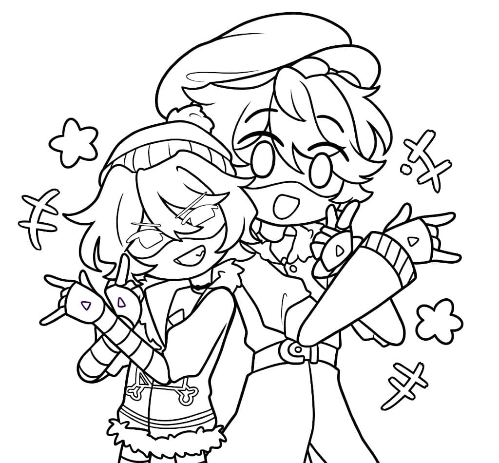 Murder Drones basit Boyama Sayfası