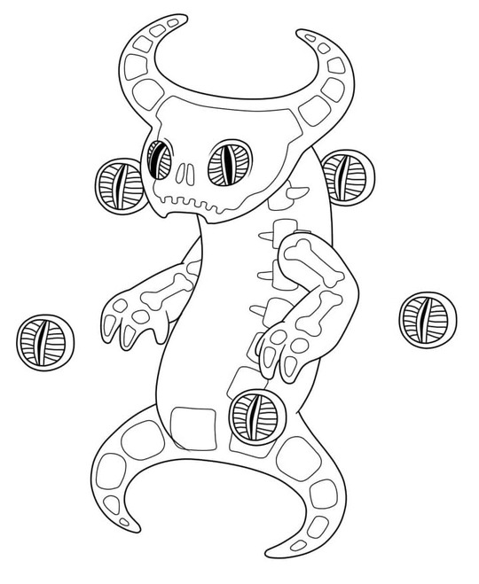 My Singing Monsters yazdırılabilir Boyama Sayfası