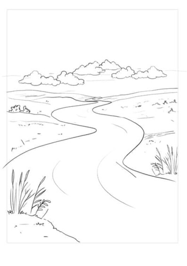 Nehir 7 Boyama Sayfası