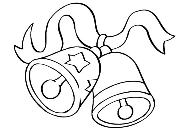 Noel'in gizemli sembolü. Boyama Sayfası