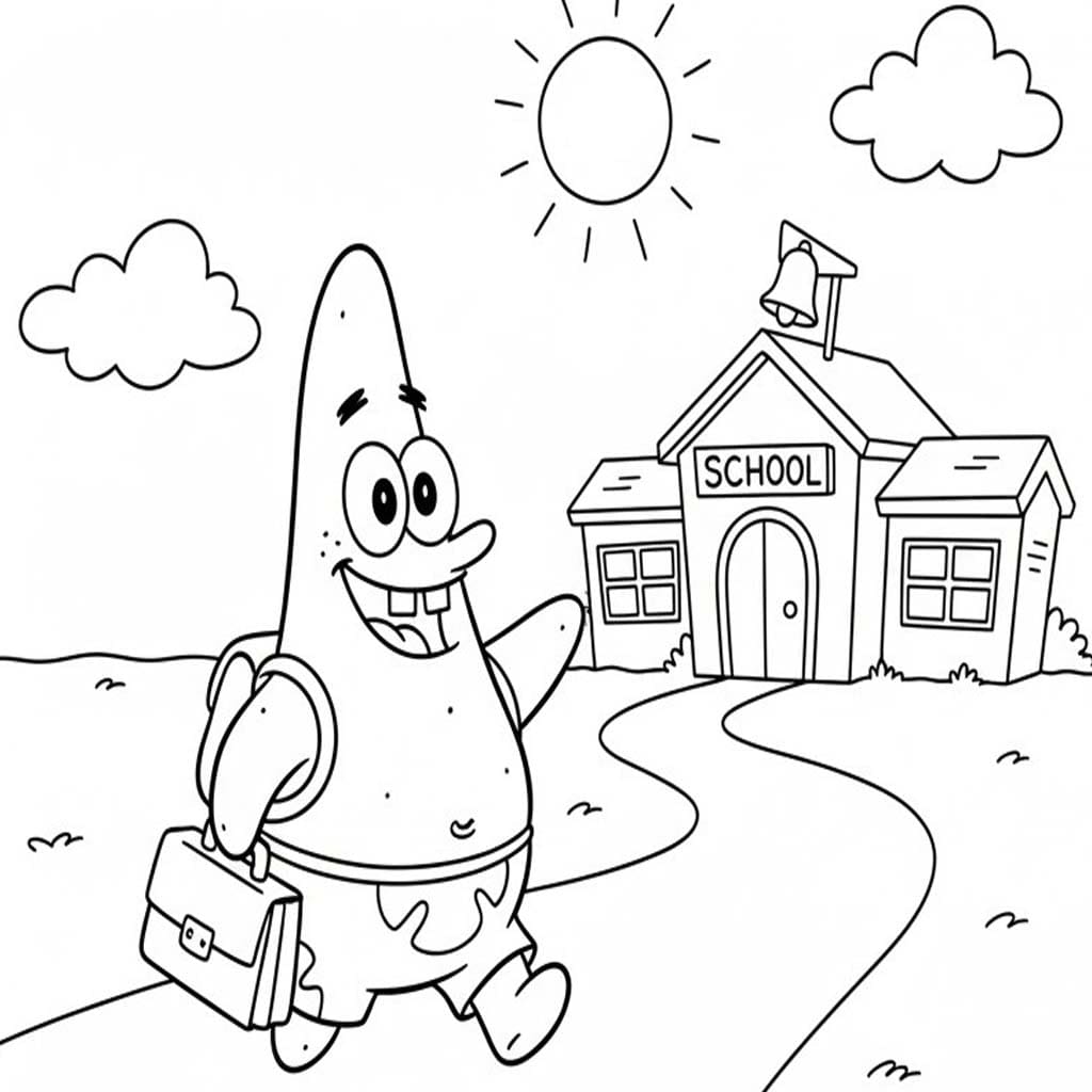 Okul ücretsiz yazdırılabilir Boyama Sayfası