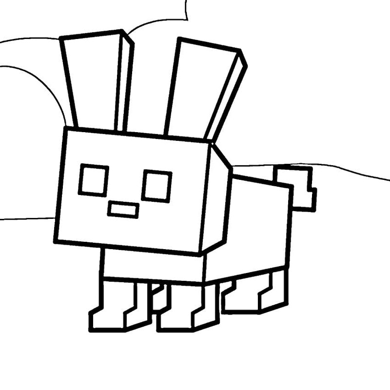 Ormanda 99 gece basit Boyama Sayfası