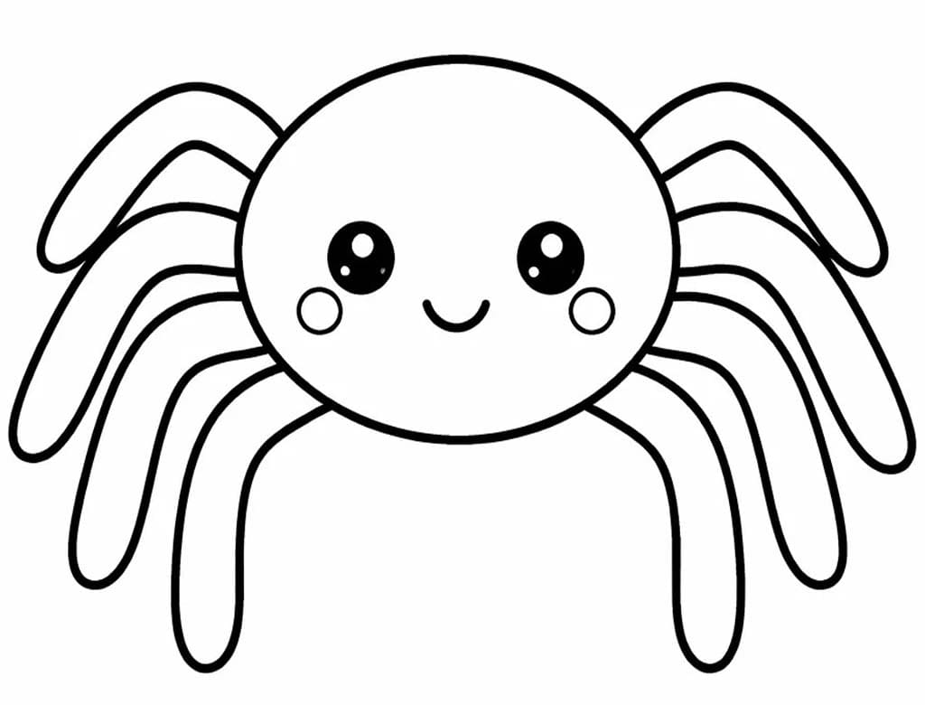 Örümcek çocuklar için yazdırılabilir