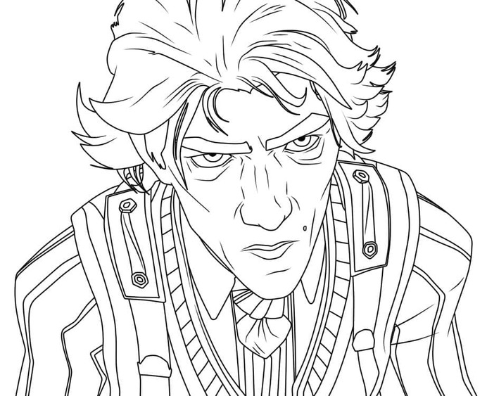 Oyun Arcane çizmek Boyama Sayfası