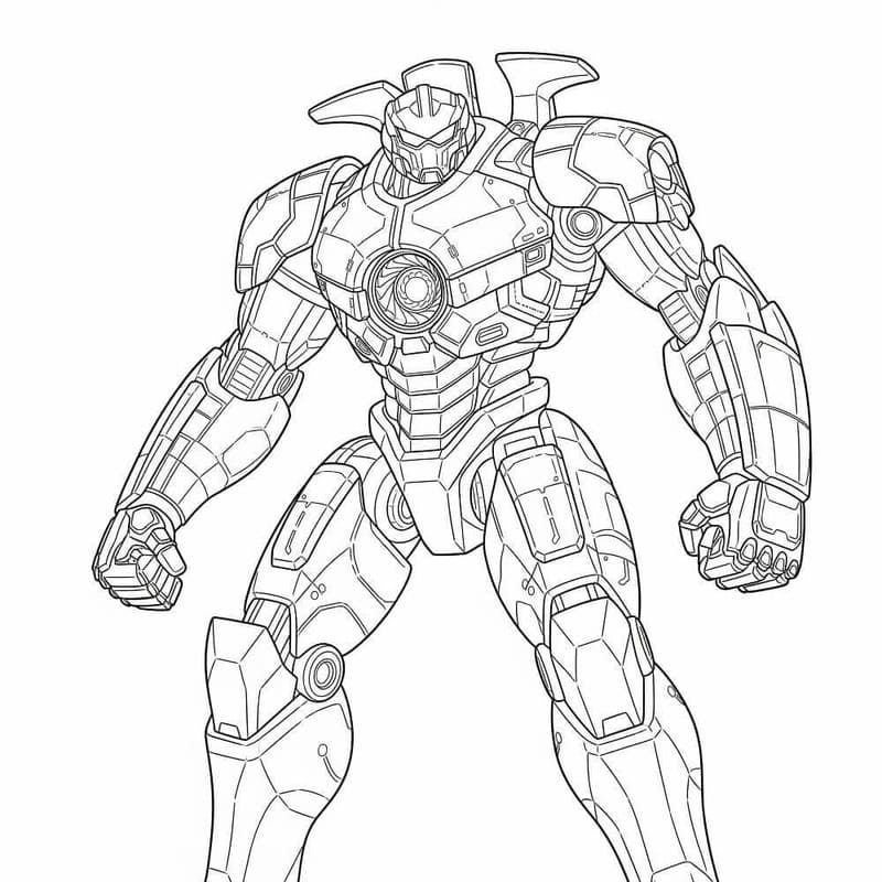 Pasifik Savaşı Basit Boyama Sayfası