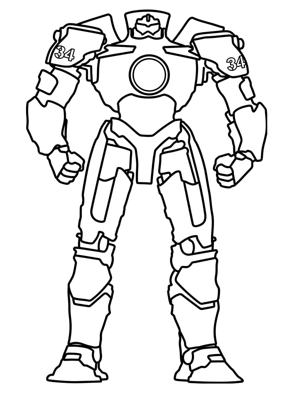 Pasifik Savaşı Çiz Boyama Sayfası