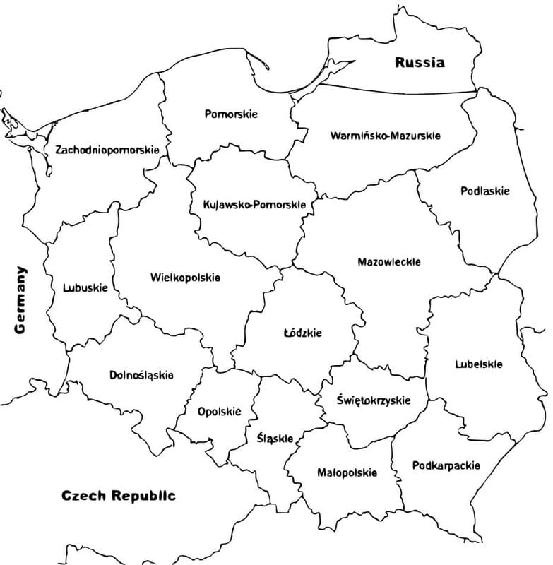 Polonya 7 Boyama Sayfası