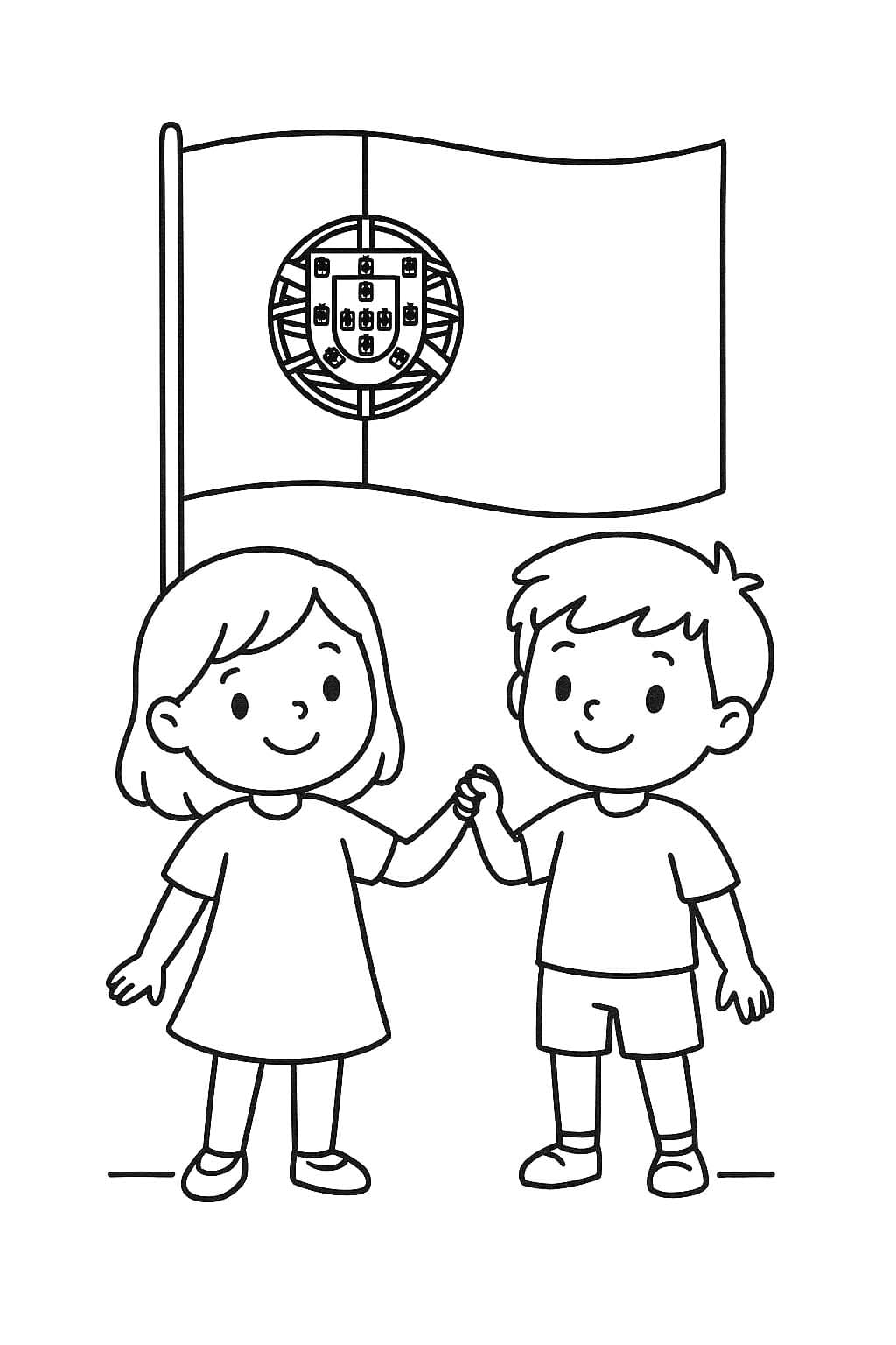 Portekiz 4 Boyama Sayfası