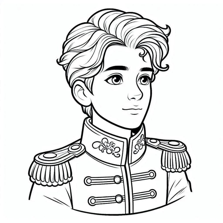 Prens 1 Boyama Sayfası