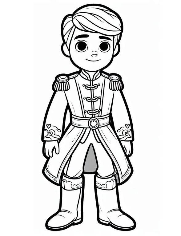 Prens 4 Boyama Sayfası