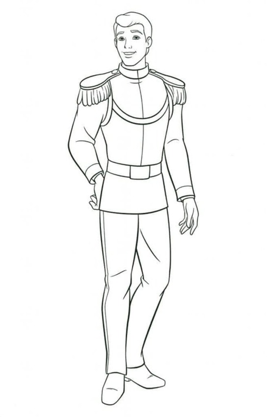 Prens 5 Boyama Sayfası