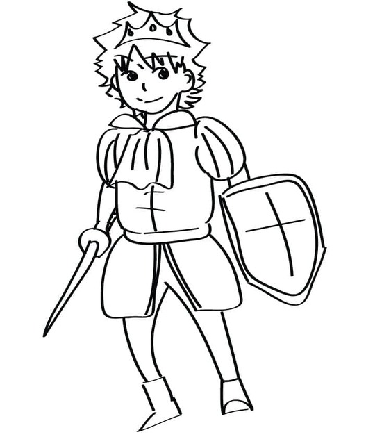 Prens 6 Boyama Sayfası