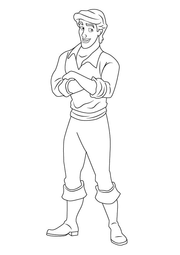 Prens Ücretsiz yazdırılabilir Çiz Boyama Sayfası