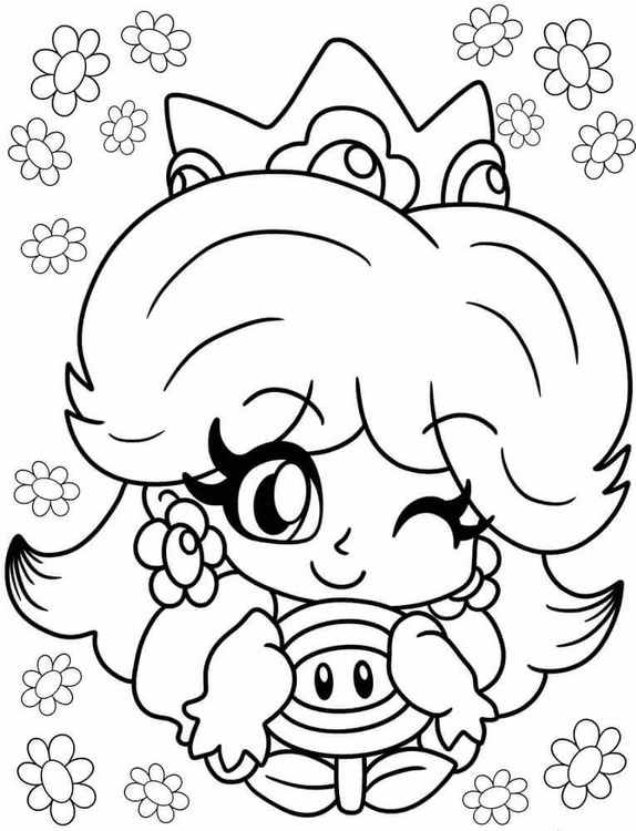 Prenses Daisy Boyama Sayfası