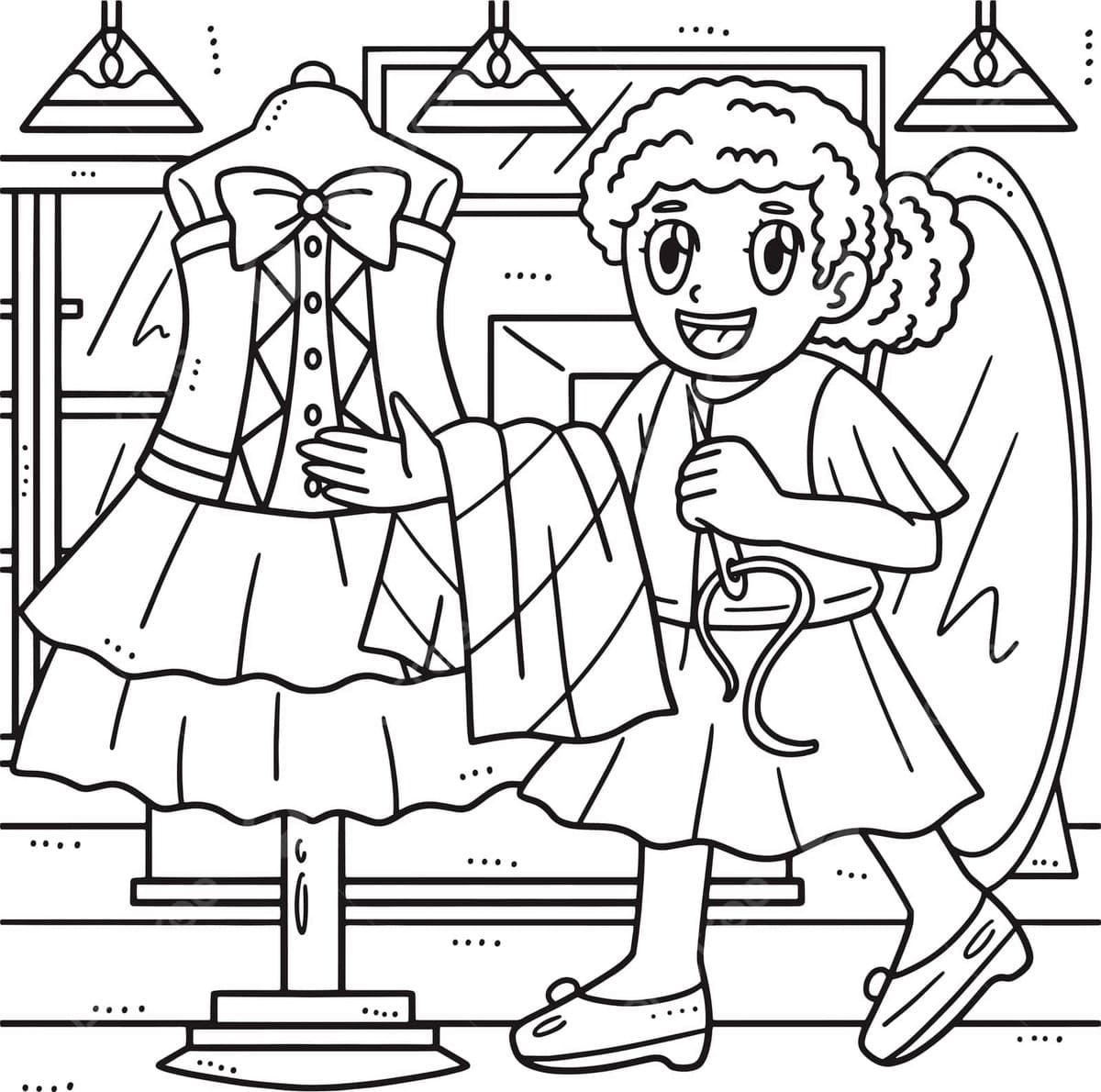 Resim Terzi Boyama Sayfası