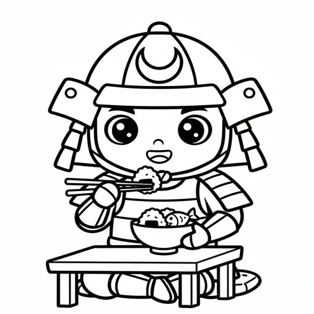 Samuray 4 Boyama Sayfası